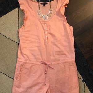 Victoria Secret Linen Romper Jumpsuit